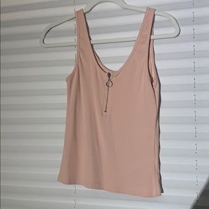 cotton on pink tank